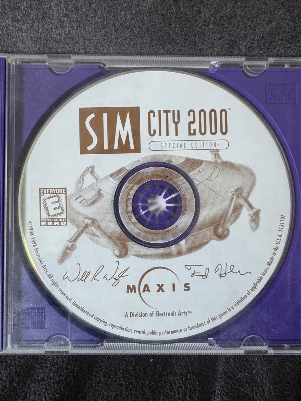SimCity 2000 Special Edition PC Game CD